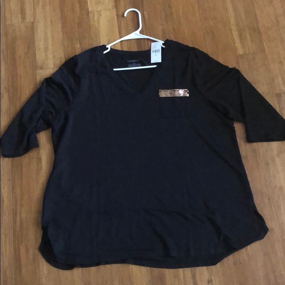 Lane Bryant Tops - Lane Bryant pocket tee